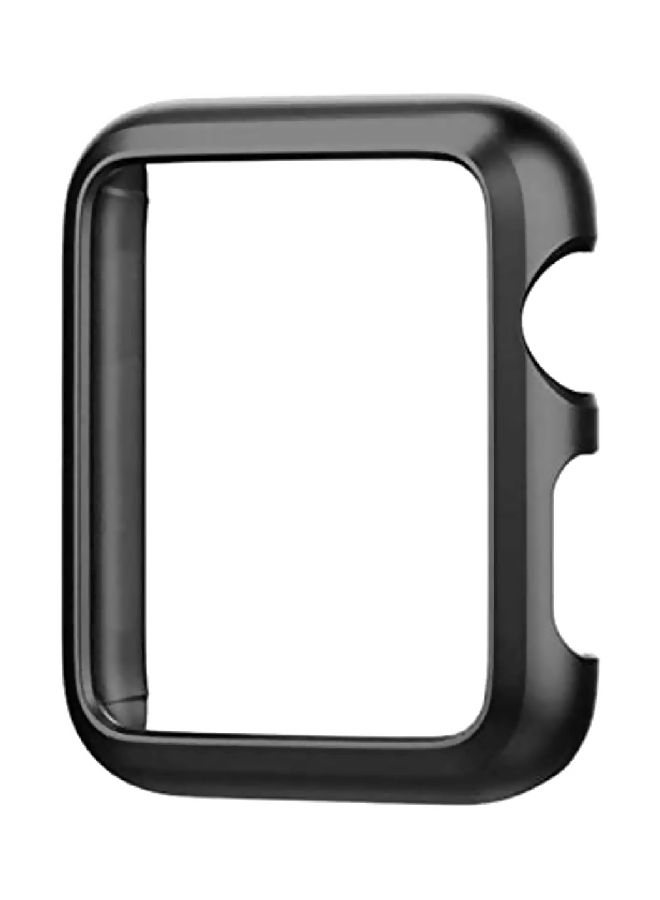NIBEMINENT Bumper Case Cover For Apple Watch Series 2 Black - Image 1