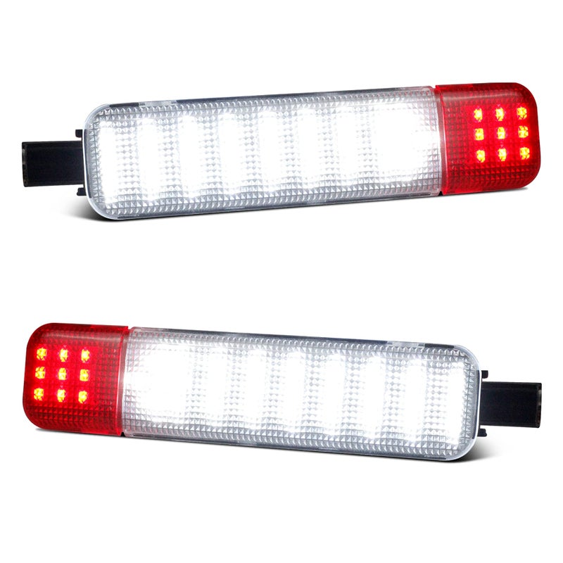NDRUSH LED Interior Door Light Door Panel Courtesy Warning Light Lamp Assembly Compatible with 19992006 SilveradoSierra 1500 20012006 3500 2500 HD 19992006 Yukon 19951999 C1500 C2500 C3500