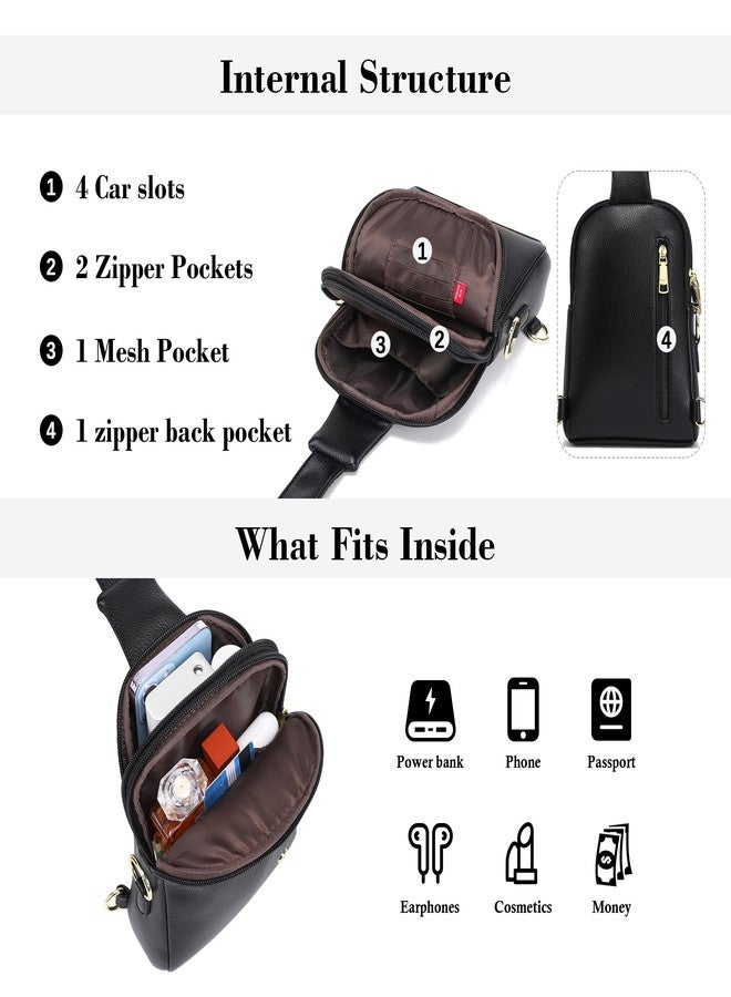 INICAT Travel Small Crossbody Sling Bags Valentines Day Gifts Women Her Cross Body Purses Vegan Leather Birthday(anti theft) - Image 5