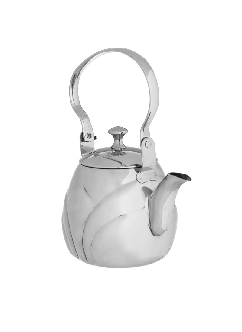 Silver Stainless Steel Teapot 1.30 Litter - pzsku/Z8F4A344BBCF7661A1B5BZ/45/_/1727190428/4819d48a-816b-4b6c-8089-4b108c6717cf