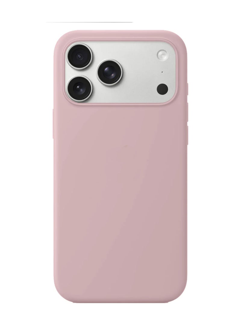 جراب سيليكون فاخر لهاتف آيفون 17 برو ماكس - غطاء سيليكون فاخر مصمم خصيصًا لهاتف آيفون 17 برو ماكس - جراب حماية رفيع لحماية الكاميرا والسقوط لهاتف آيفون 17 برو ماكس