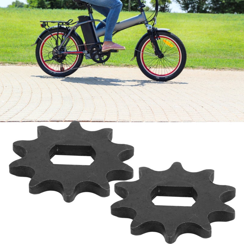 420 Model 2Pcs 10 Teeth Steel Motor Chain Sprocket 12x17mm Inner Hole Accessories - Image 2