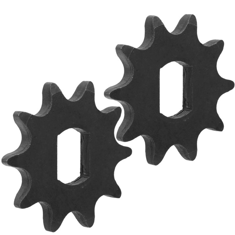 420 Model 2Pcs 10 Teeth Steel Motor Chain Sprocket 12x17mm Inner Hole Accessories - Image 1