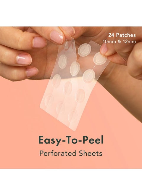 Pimple Patches, Miracle Patch Bundle - Hydrocolloid Acne Patch For Face, Zit & Blemish, Breakouts, All Skin Types, Vegan, Cruelty Free (Invisible & Microcrystal Spot Cover, 33 Count)