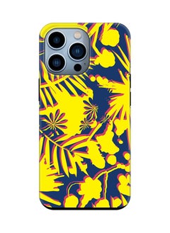Tough Pro Series Case for Apple iPhone 14 Pro Dual Layer hybrid PC & TPU Customized Mobile Cover Shield with inner TPU protection Matte Finish - Hawaii Jungle