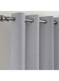 Home Box Amity Dupioni Extra Long Single Curtain 140 X 300 Cm  - Image 1