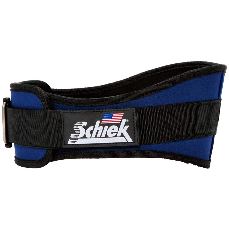 Schiek Sports 2006 Nylon 6 Inches Weight Lifting Belt Support Belt for Power Lifting Long Lasting Navy Blue - Image 2