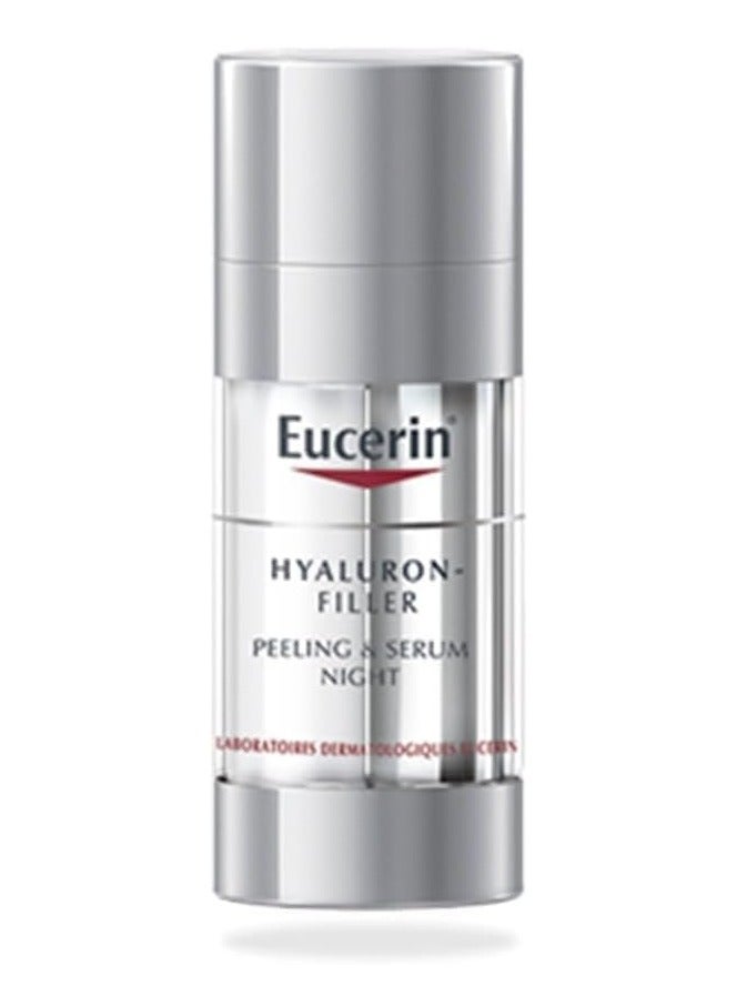 Eucerin hyaluron-filler peeling and night serum 30ml - Image 2