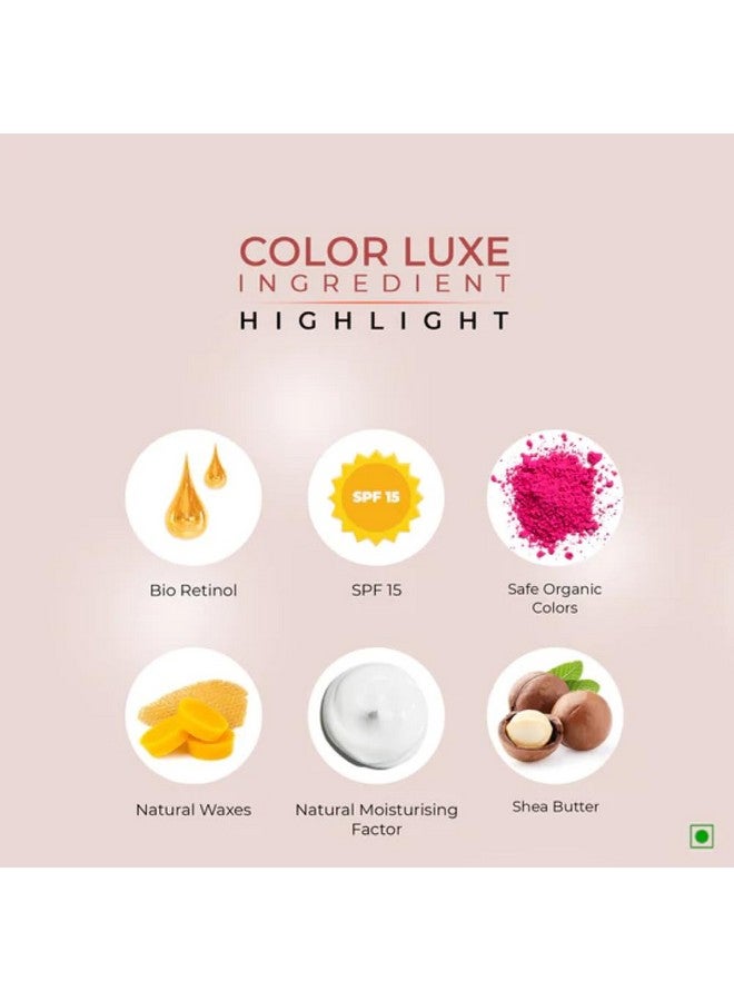 JUICE Matte Luxe Lipstick - Vitamin E Enriched, Smudge-Free With Bio Retinol, Moisturizing Lock Technology, Spf 15, Long-Lasting Pack Of 2 (Alluring Nude - M11 & Bare All Nude - M18) - Image 5