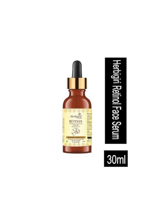 Khadi Herbal Herbigiri Herbal Retinol Facial Serum Natural Glowing Beauty For Antiaging Collagen Production Toxins Cleansing And Acne For All Skin Types Pack Of 1 (30Ml) - Image 2
