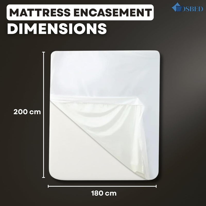 OSBED Premium Mattress Protector - Waterproof, Hypoallergenic, Deep Pocket Encasement (California King) - Image 2
