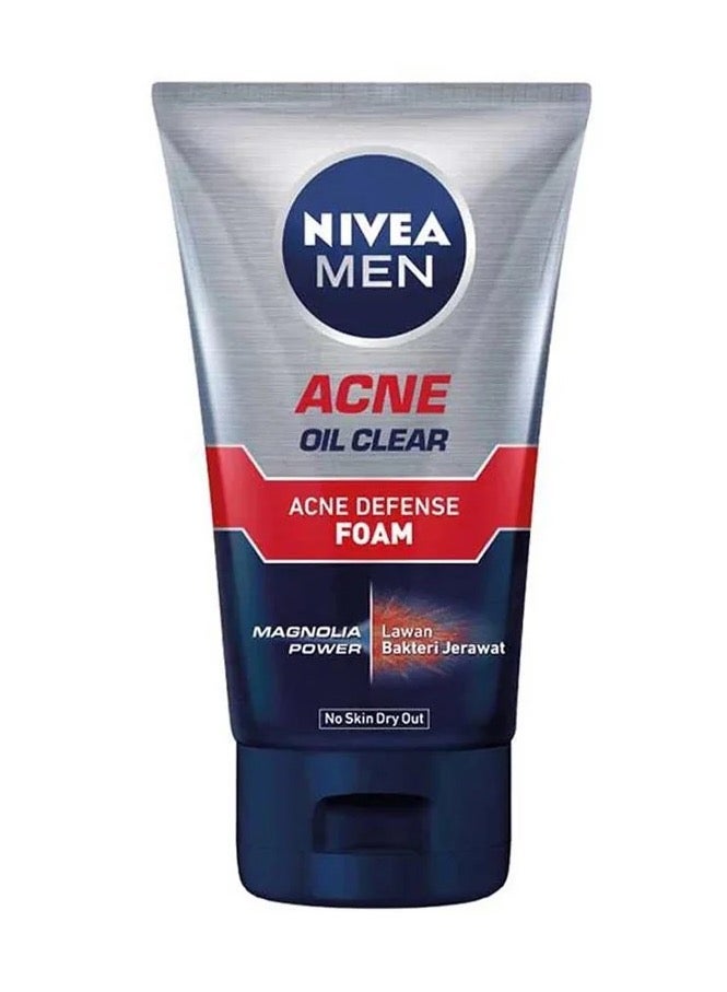 Nivea Men Acne Oil Clear Acne Defence Foam 100ml - Image 1