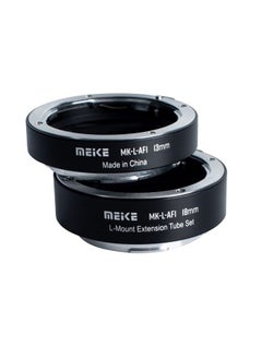 Meike L-AF1 Metal Auto Focus Macro Extension Tube Adapter Ring (13mm+18mm) for Panasonic Lumix Sigma Leica L-Mount Mirrorless Camera Such as S1 S1R S1H S5 FP  - Image 1