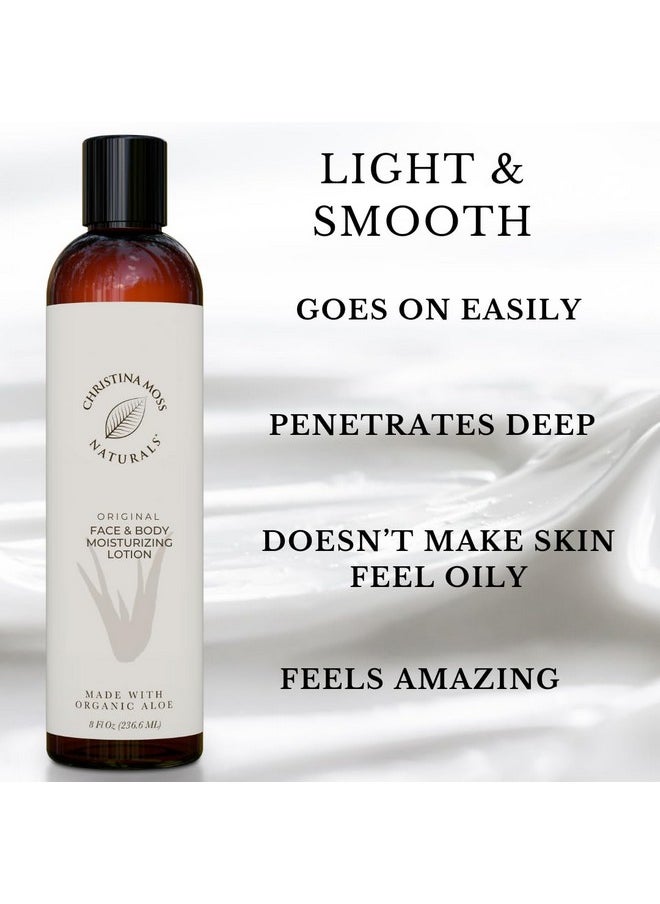 Christina Moss Naturals - Body Lotionlotion For Dry Skinbody Lotion For Womenwith Organic Ingredientshand Lotionbody Creamunscented Lotionfor Dry Sensitive Or Oily Skin No Harmful Chemicals Made In Usa - Image 1