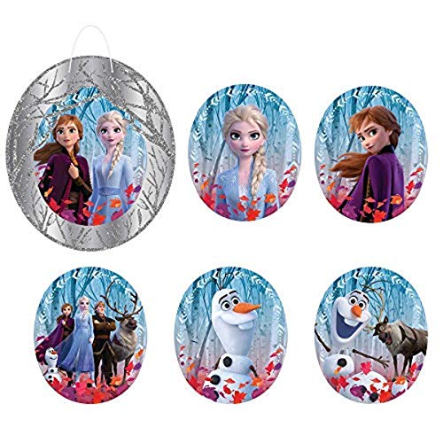 Amscan Disney Frozen 2 Party Hat, 8" x 3.75" - Pack of 8 - Perfect for Kids' Celebrations, Ultimate Must-Have Frozen Fan Accessory - Image 4