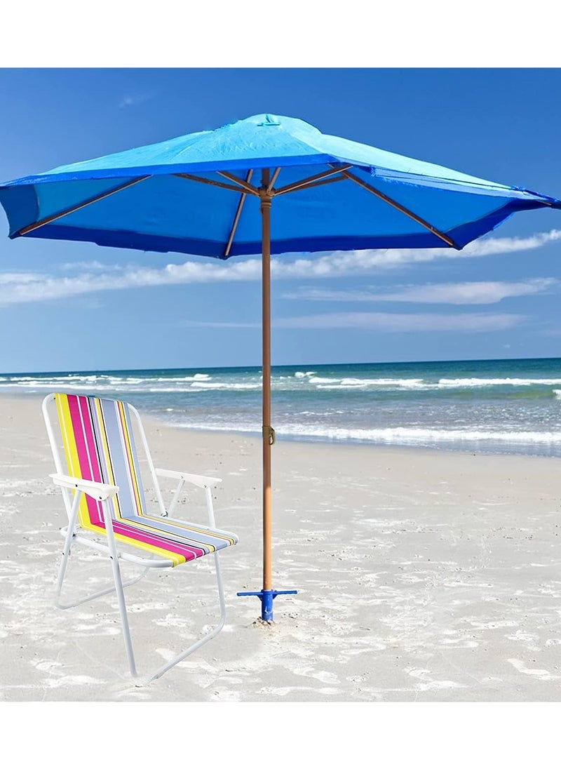Generic - Folding Camping Chair Picnic Chair Beach Chair Outdoor Chair Multicolor - Image 1