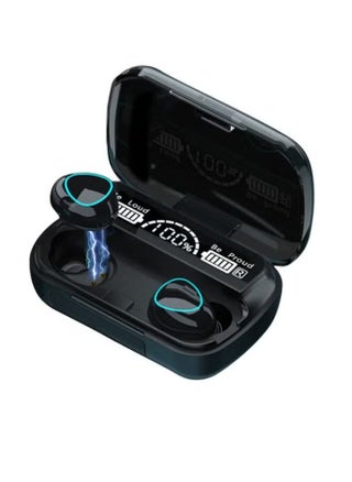 M10 Bluetooth 5.1 True Wireless Earbuds with LED Digital Display, HiFi Stereo Sound, In-Ear TWS Earphones with Built-In Mic, Touch Control, Noise Reduction & Charging Case – Lightweight, Portable Headphones for Android, iPhone, and All Bluetooth Devices - pzsku/Z8F4B2C6A7659A8DABF1AZ/45/1746701350/a91ce885-7ce6-4580-9d2e-b4525da943d4