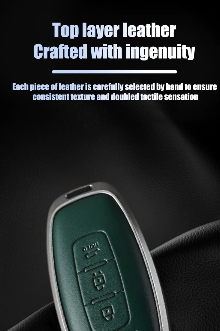 Nissan car key accessories, suitable for new Trail and Altima car key protectors, perfectly wrap car keys, high-end, wear-resistant. - Image 3
