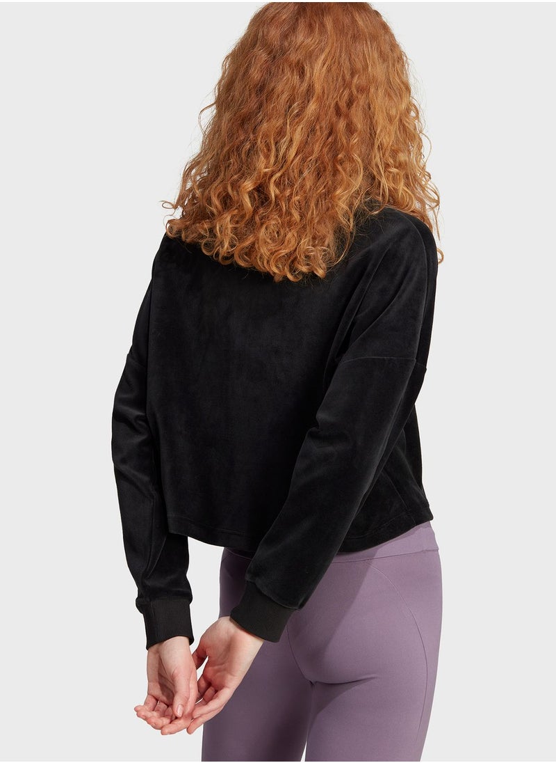 Adidas - Bluv Quarter-Zip Sweatshirt - Image 1