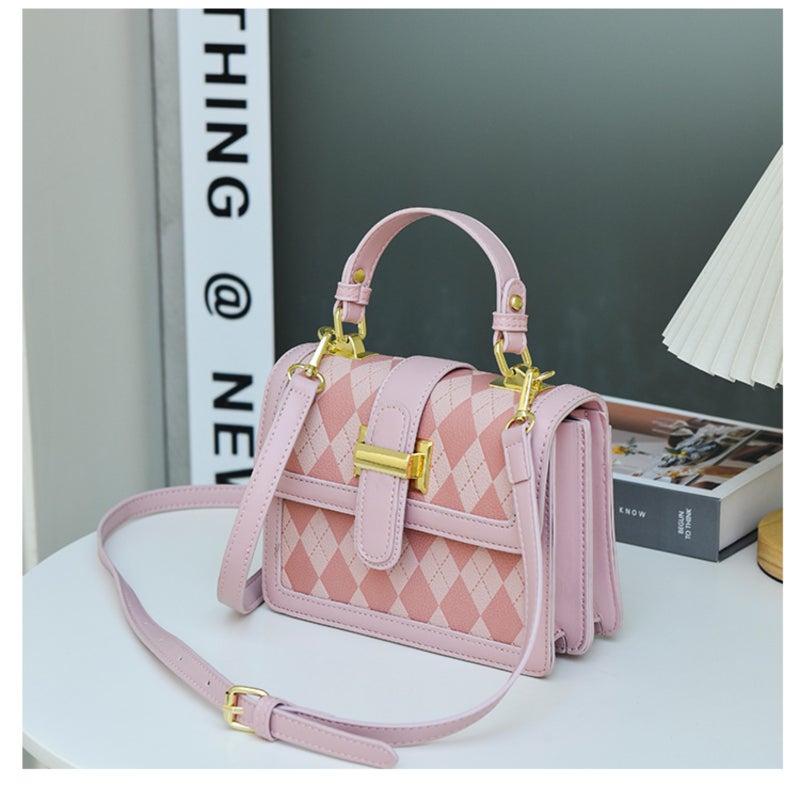 Quilted Chic Versatile Mini Handbag Single-shoulder crossbody bag - Image 3