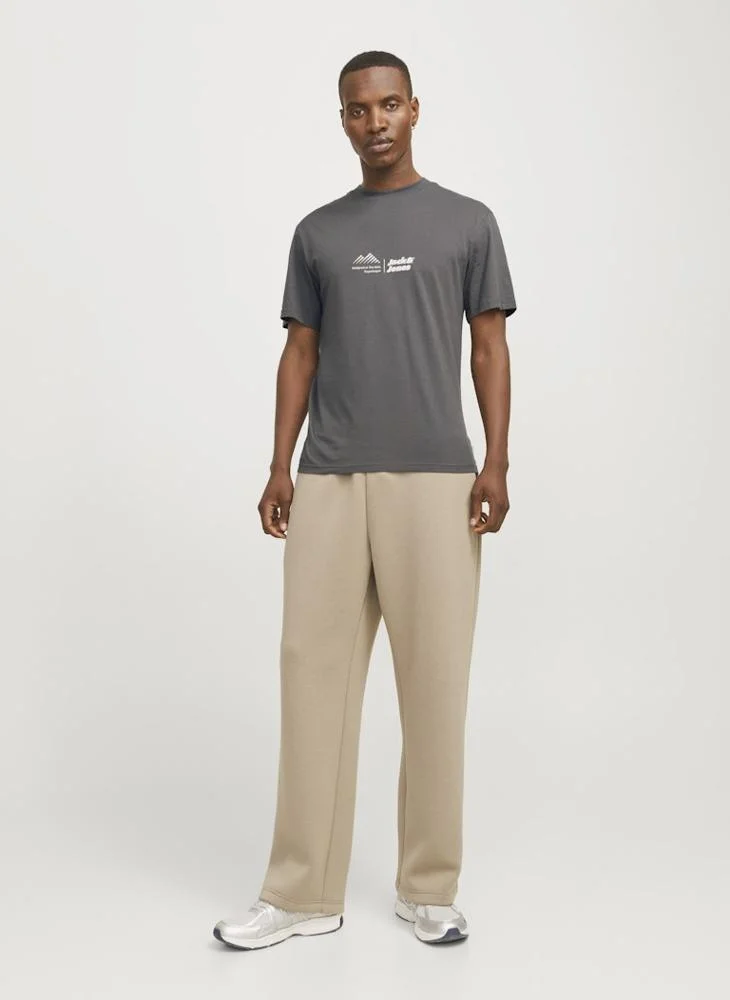 جاك اند جونز Logo Crew Neck T-Shirt