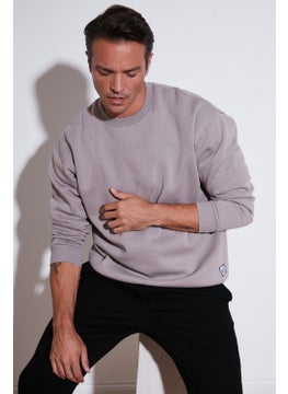 Buratti Regular Fit Crew Neck Cotton Fuzzy Soft Lined Sweat Men's Sweat 5905255  - Image 1