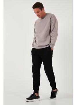 Buratti Regular Fit Crew Neck Cotton Fuzzy Soft Lined Sweat Men's Sweat 5905255  - Image 2
