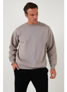 Buratti Regular Fit Crew Neck Cotton Fuzzy Soft Lined Sweat Men's Sweat 5905255  - Image 3