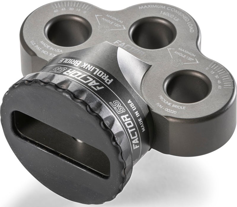 Factor 55 فاكتور 55 برو لينك بريدل 3 فتحات تركيب شاكلة فردية، السعة: 16,000 رطل - رمادي - Image 5