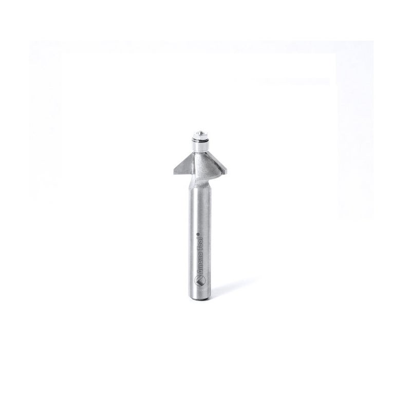 Amana Tool MR0108 Carbide Tipped Miniature Chamfer 45 x 916 Dia x 14