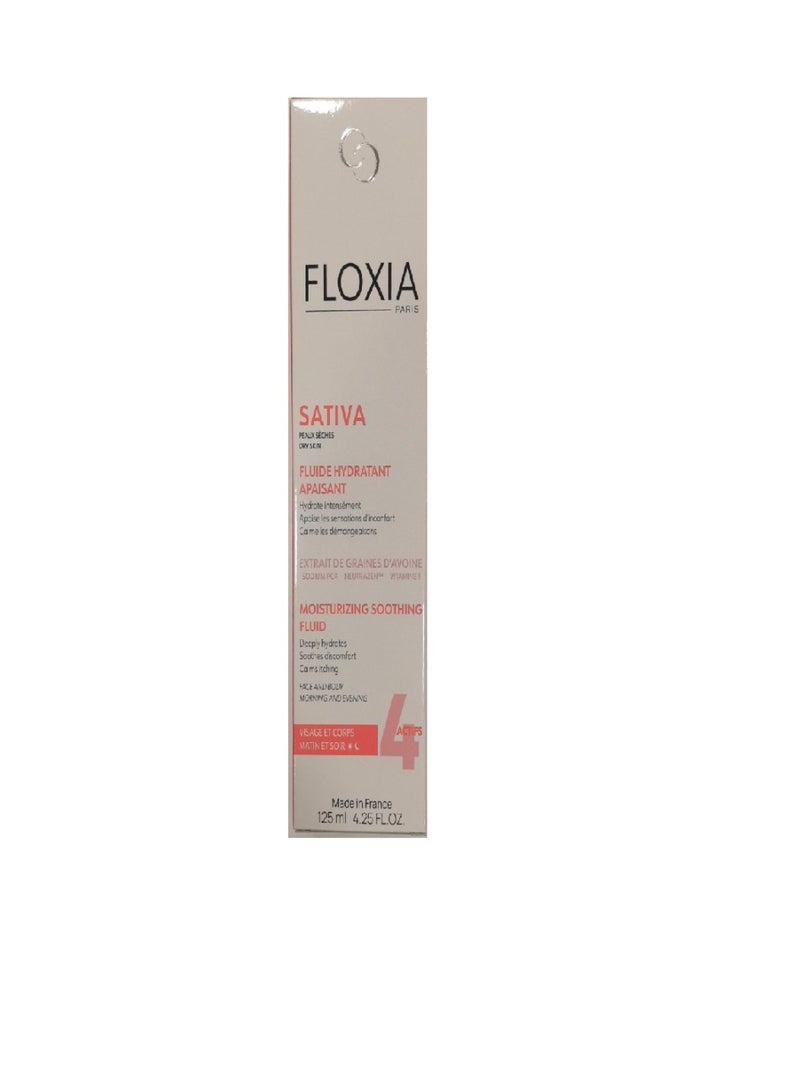 Floxia sativa moisturizing soothing fluid 125 ml - Image 2