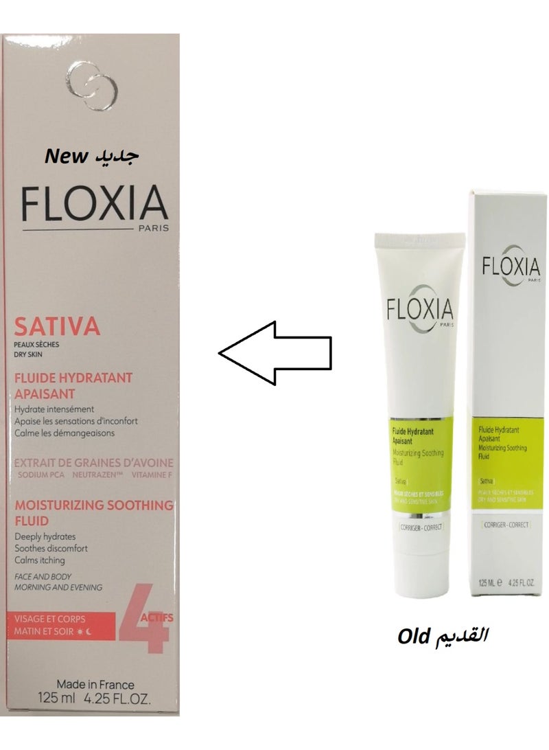 Floxia sativa moisturizing soothing fluid 125 ml - Image 1