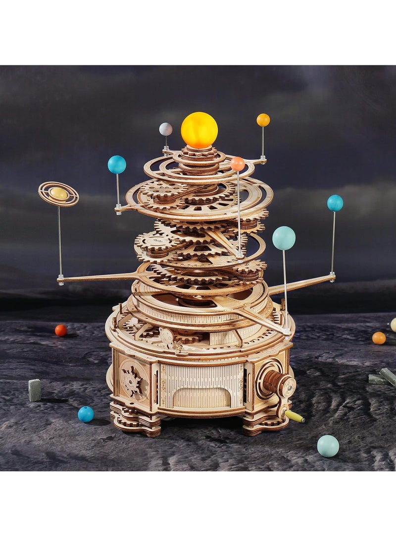 ROKR ميكانيكي Orrery ST001، ألغاز خشبية ثلاثية الأبعاد للبالغين/المراهقين، ديكور منزلي مبتكر، هدية فريدة للهوايات الحرفية للبالغين/المراهقين - pzsku/Z8F4BD36A19D6BA67BEA5Z/45/_/1706359092/d2aa4a1b-c81a-4198-ba4d-b86ca8054c64