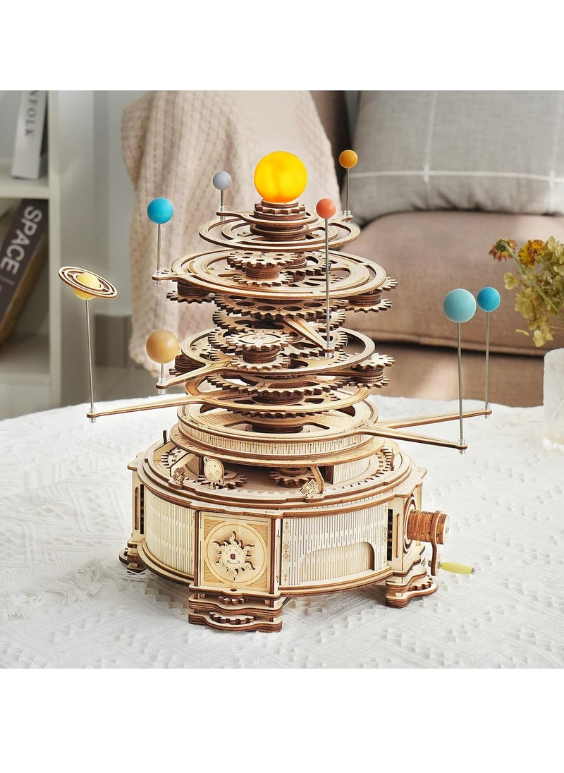 ROKR ميكانيكي Orrery ST001، ألغاز خشبية ثلاثية الأبعاد للبالغين/المراهقين، ديكور منزلي مبتكر، هدية فريدة للهوايات الحرفية للبالغين/المراهقين - pzsku/Z8F4BD36A19D6BA67BEA5Z/45/_/1727125856/b742be29-23ef-40d5-9674-6a4ad93e6631