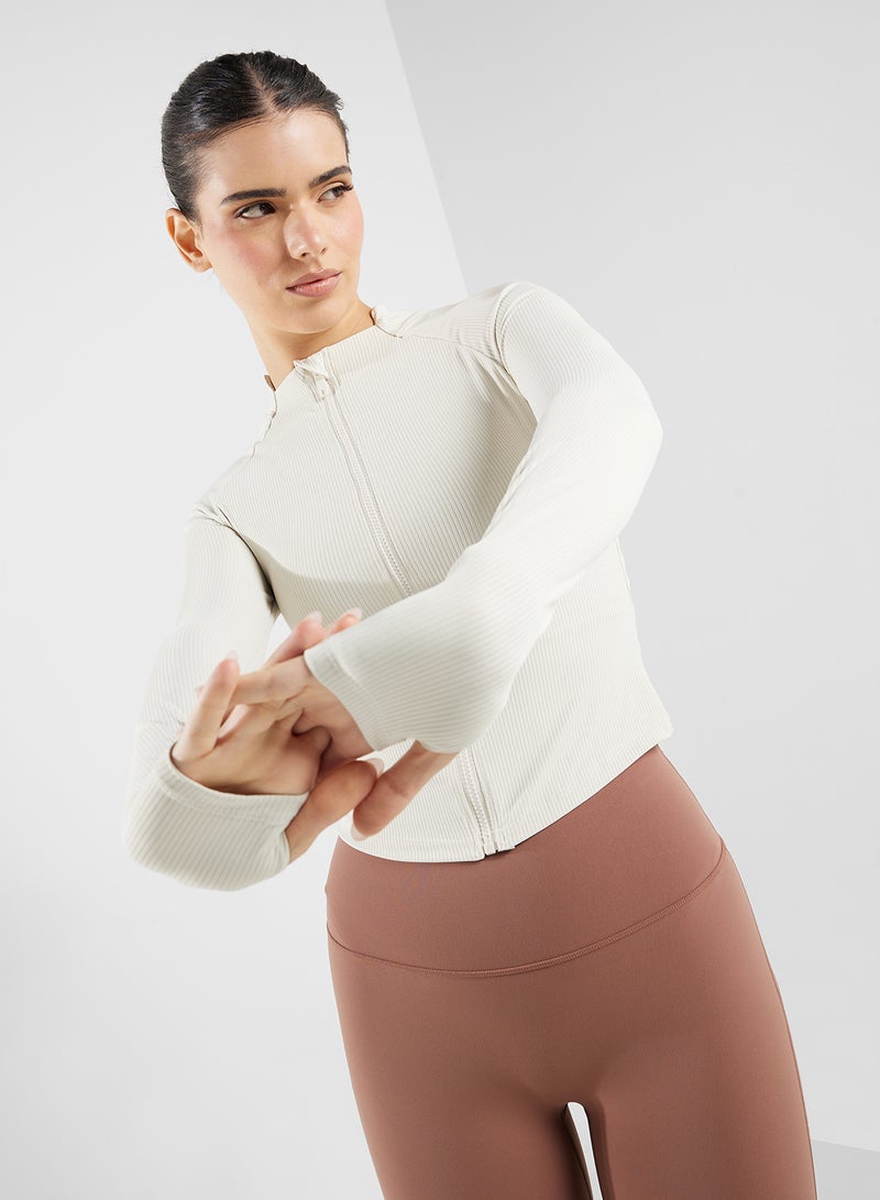 فورورد جاكيت نحت بسحاب بدون خياطة - Image 1