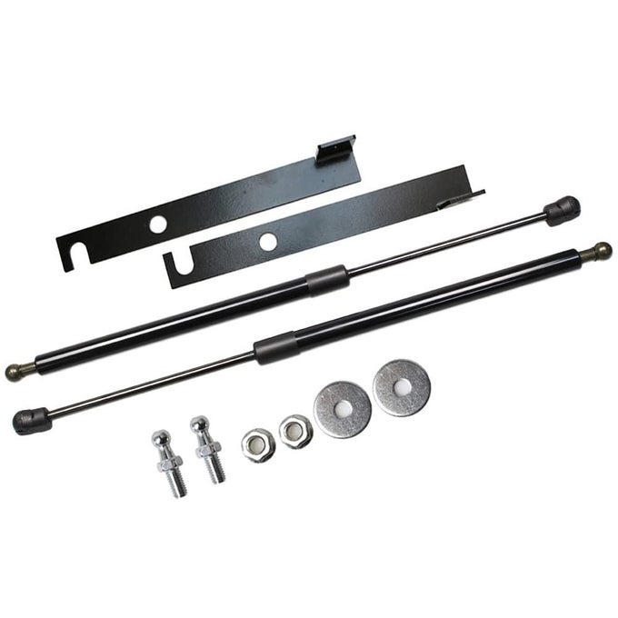 Lift Supports For Toyota Highlander Xu70 20192024 Front Bonnet Hood Modify Carbon Fiber Gas Charged Shock Dampers Spring Struts Bar 2Pcs Normal Black