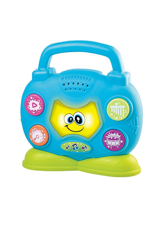 Happy Kids Little Learners My First Music Pod - Carry-along Music Player With 3 Instrument Tones, Led Lights Sync To Music, 12m+  - Image 2