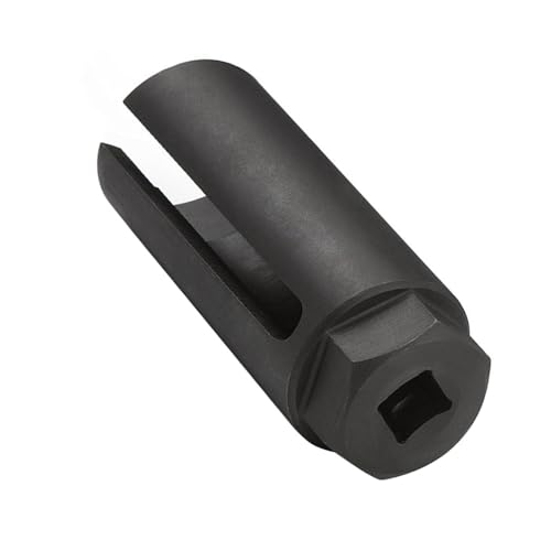 KEDAKEJI Oxygen Sensor Socket with Side Wire Cutout 3/8-Inch Drive by 7/8-Inch fits All Vehicle O2 Removal and Installation Offset Oxygen Sensor Socket(22mm) - Image 1