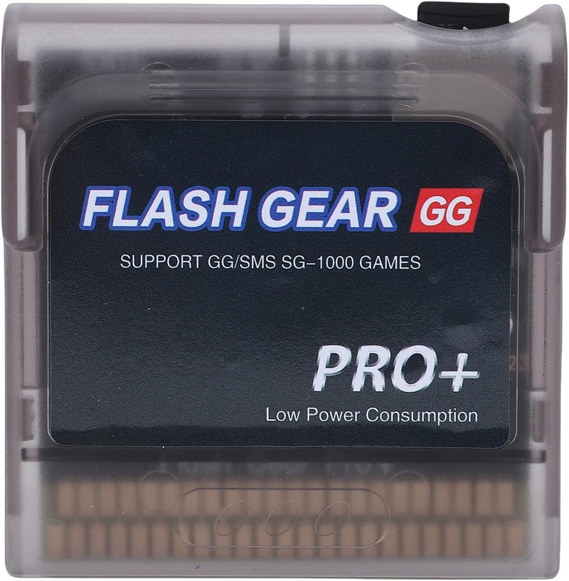 ciciglow Flash Memory Card, 600 in 1 Multi Game Flash Cartridge for GG Handheld Console, Game Gear Card with Built in 4GB Storage and Save Support - Image 1