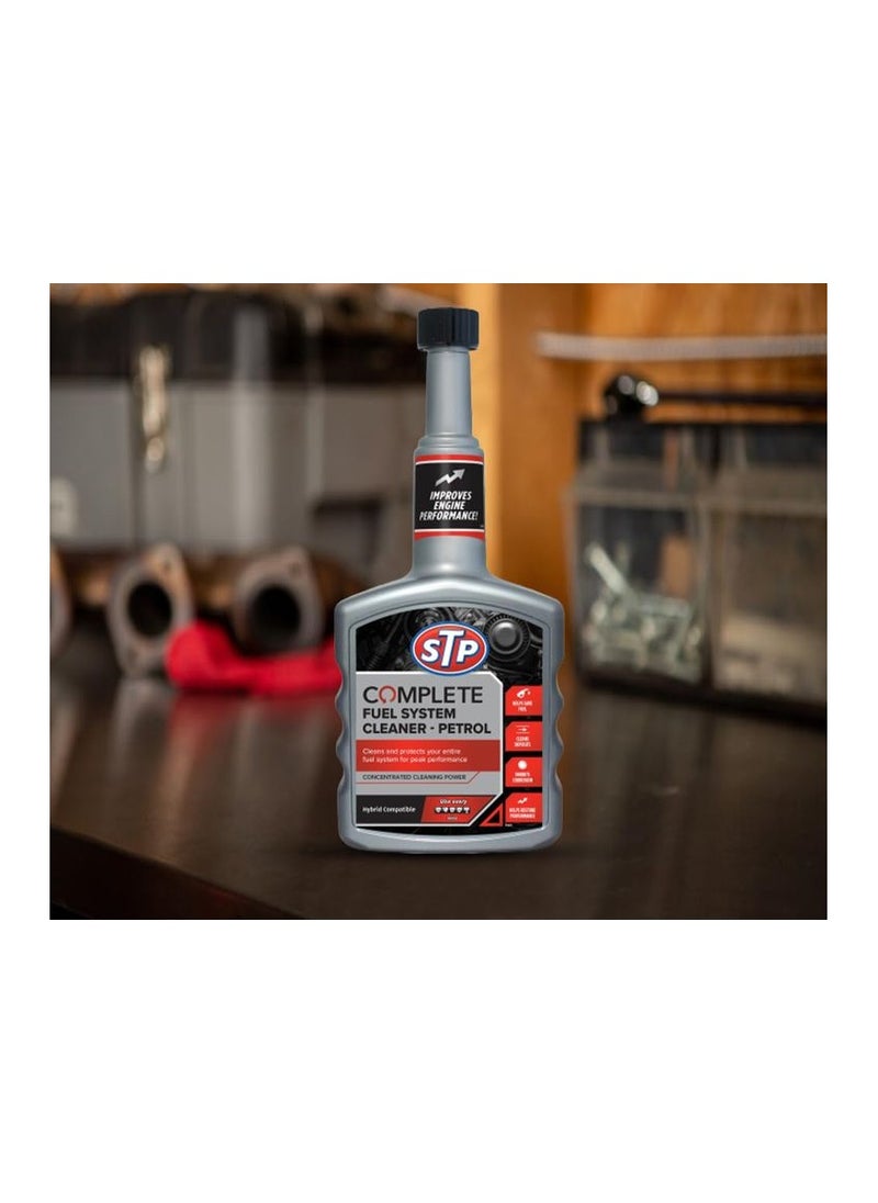 STP - Car Complete Fuel System Cleaner For Petrol 400ml Save Fuel Improves Engine Performance  STP Complete - Image 1