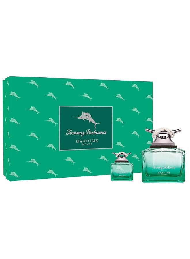 TOMMY Bahama طقم تومي باهاما مارايتيم فويج (م) إدي سي 125 مل + إدي سي 15 مل بخاخ
