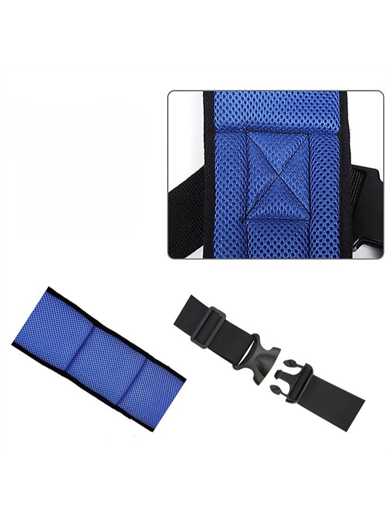 Wheelchair Safety Belt Torso Support Vest, Adjustable Whole Body Safety Belt to Prevent Tilting or Falling, Suitable for Wheelchair Restraint Belts for Patients, The Elderly and The Disabled - Image 2