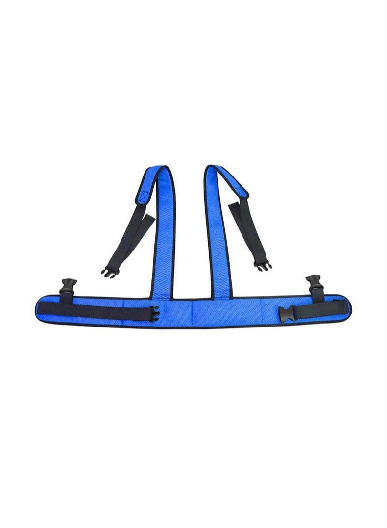 Wheelchair Safety Belt Torso Support Vest, Adjustable Whole Body Safety Belt to Prevent Tilting or Falling, Suitable for Wheelchair Restraint Belts for Patients, The Elderly and The Disabled - Image 3