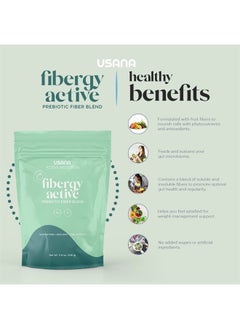 USANA Fibergy Active with Prebiotic Fiber for Gut Health – Non-GMO – Gluten Free – Low Glycemic – 336 Grams - 28 Servings  - Image 5