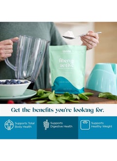 USANA Fibergy Active with Prebiotic Fiber for Gut Health – Non-GMO – Gluten Free – Low Glycemic – 336 Grams - 28 Servings  - Image 4