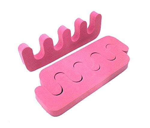 Sweetpea � Finger Toe Separator Soft Sponge Divider Nail Paint Protector Tool Set of 2, (4Pcs, Shape and colour as per available) - Image 3