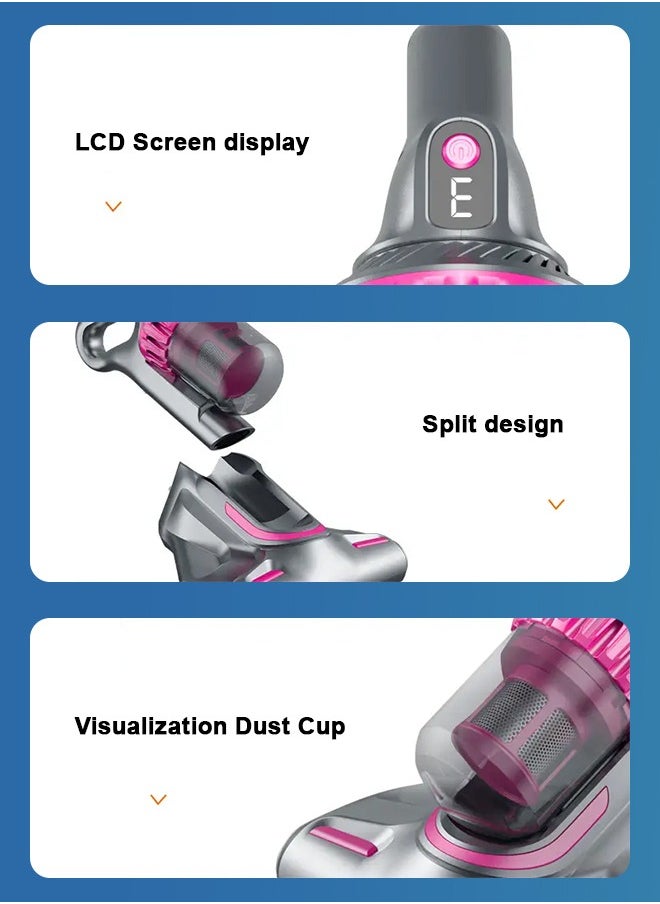Occuwzz - Wireless Mite Removal Vacuum Cleaner UV Handheld Vacuum Cleaner - Image 1