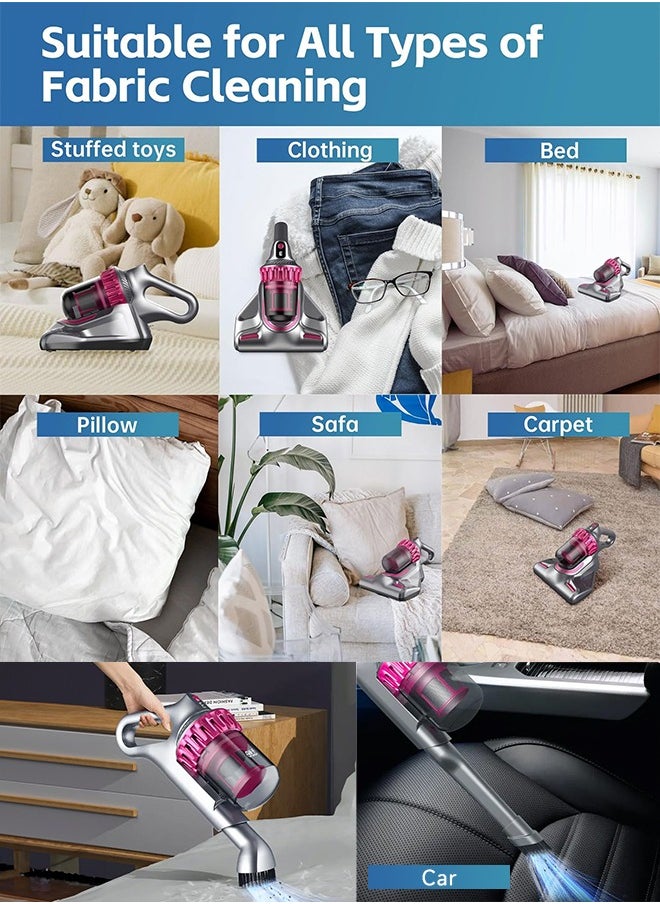 Occuwzz - Wireless Mite Removal Vacuum Cleaner UV Handheld Vacuum Cleaner - Image 1