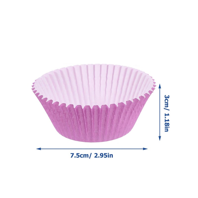 300 Pcs Greaseproof Muffin Paper Cups Baking Liners For Party And Home Use - Image 3