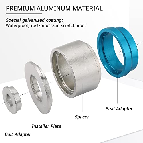 Acymner Crank Bearing Camshaft Seal Remover and Installer Set | Crankshaft Camshaft Oil Seal Removal Installation Puller Tool,Crank Seal Crankshaft Seal Tool Set - Image 4